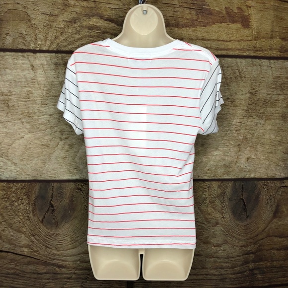 WildFox Womens Size S  Stripe Tee Shirt New - Picture 3 of 6